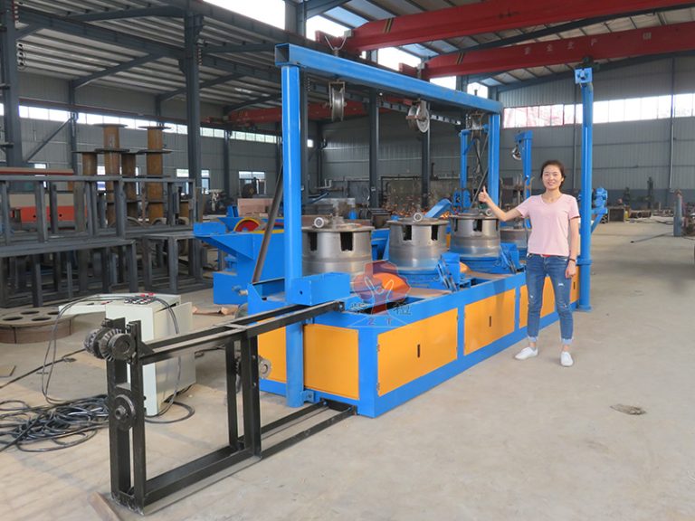4-drum wire drawing machine