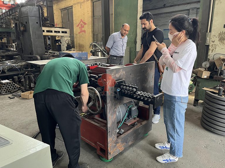 high speed nail mkaing machine technical guidance