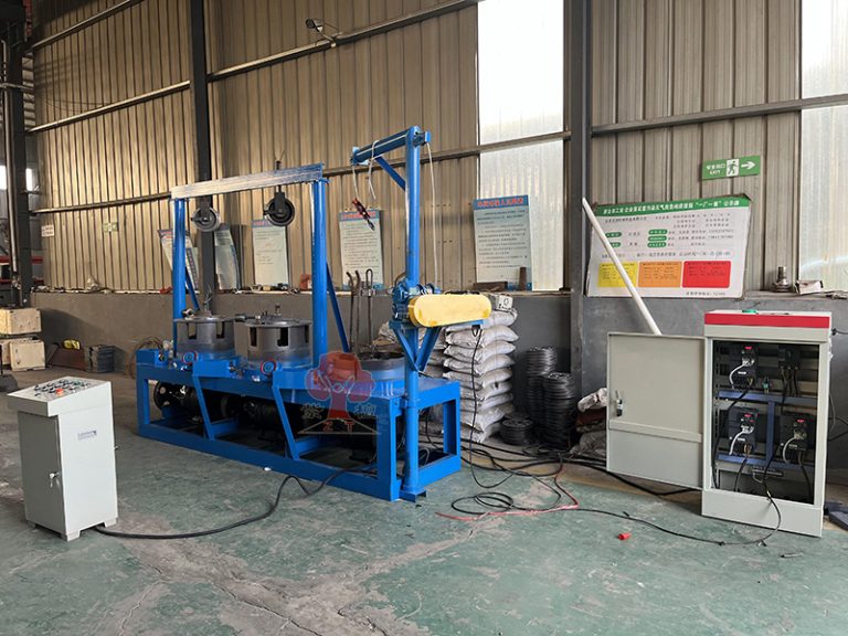 pulley type wire drawing machine
