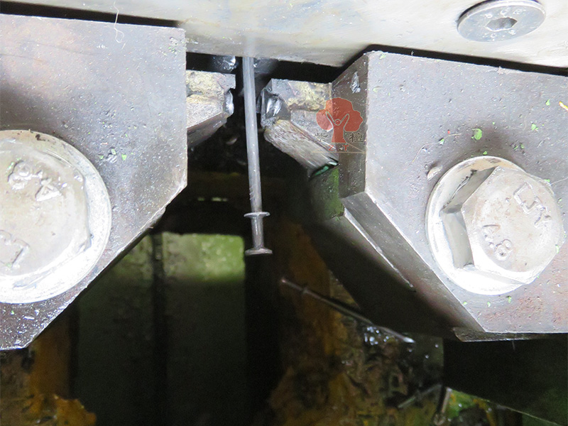 duplex nail machine working process