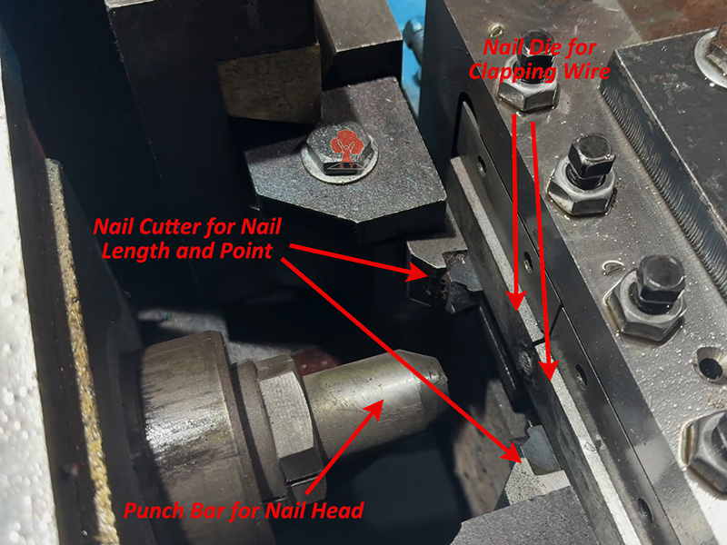 Z94 nail making machine automatic production process