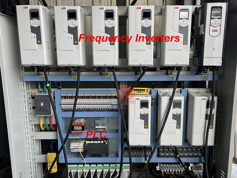 PLC and fequency inverters